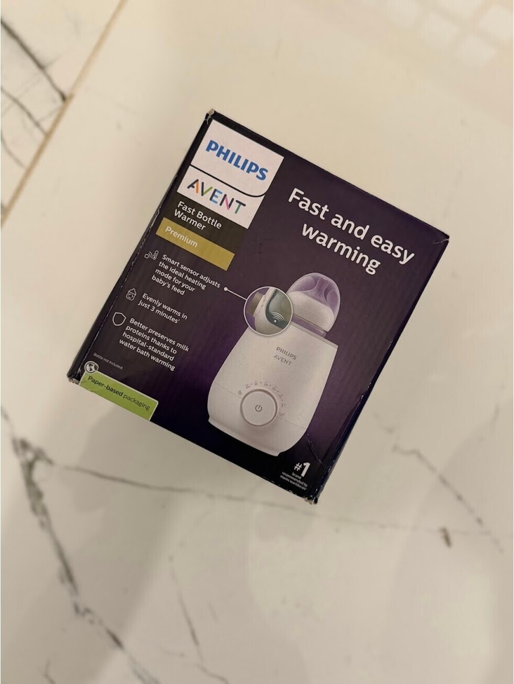 Philips Avent Premium Fast Bottle Warmer SCF358/00